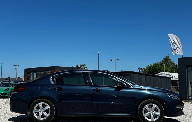 Peugeot 508 cena 47500 przebieg: 139548, rok produkcji 2015 z Jastrowie małe 137
